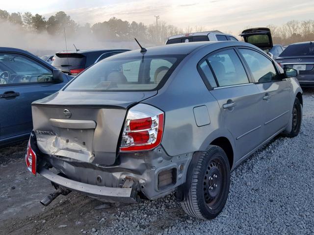 3N1AB61E28L690959 - 2008 NISSAN SENTRA 2.0 GRAY photo 4