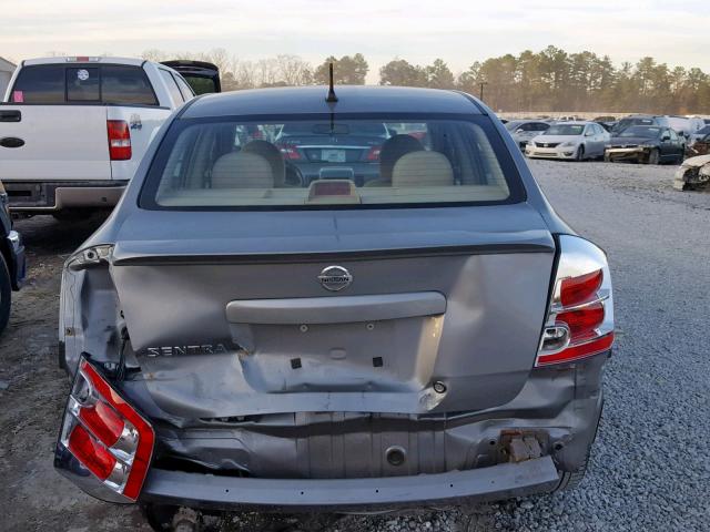 3N1AB61E28L690959 - 2008 NISSAN SENTRA 2.0 GRAY photo 9