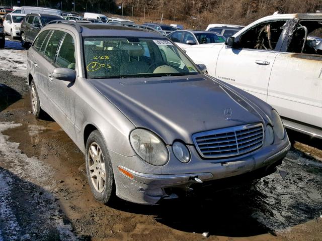 WDBUH65J74A546355 - 2004 MERCEDES-BENZ E 320 GRAY photo 1