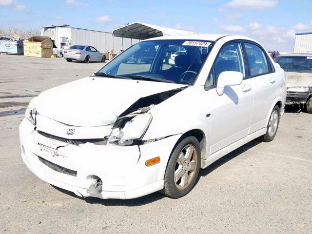 JS2RA41S235171048 - 2003 SUZUKI AERIO S WHITE photo 2