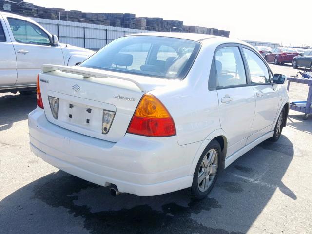 JS2RA41S235171048 - 2003 SUZUKI AERIO S WHITE photo 4