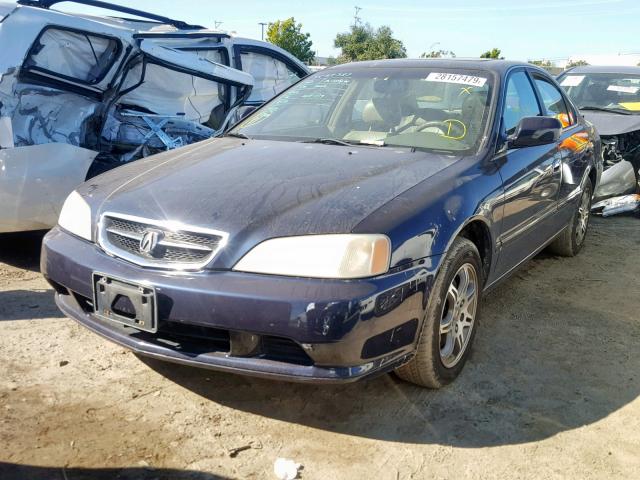 19UUA56601A011603 - 2001 ACURA 3.2TL BLUE photo 2