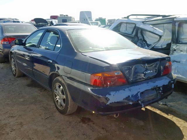 19UUA56601A011603 - 2001 ACURA 3.2TL BLUE photo 3