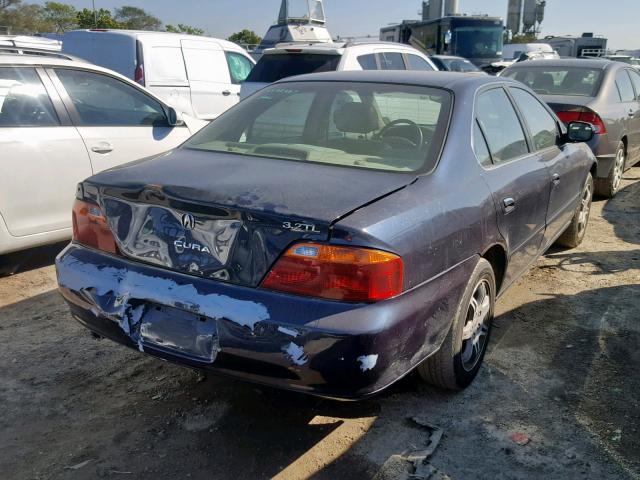 19UUA56601A011603 - 2001 ACURA 3.2TL BLUE photo 4