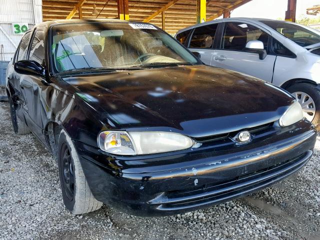 1Y1SK5281WZ420076 - 1998 CHEVROLET GEO PRIZM BLACK photo 1