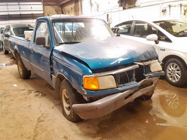 1FTCR10U4PUB20852 - 1993 FORD RANGER GREEN photo 1