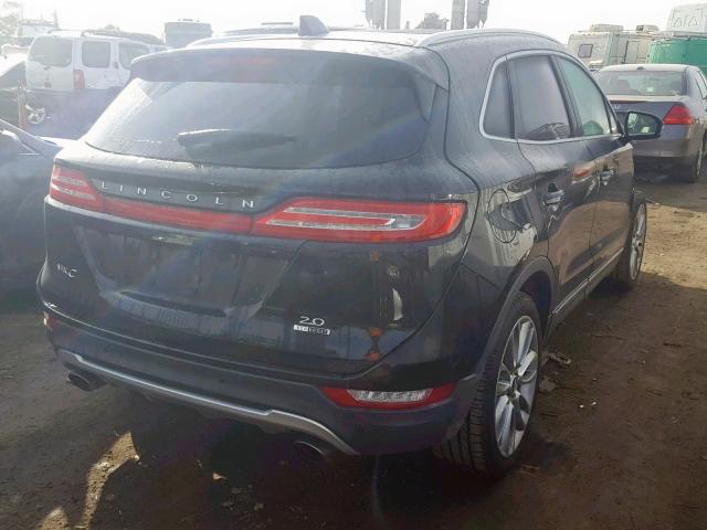 5LMCJ1A93FUJ10810 - 2015 LINCOLN MKC BLACK photo 4