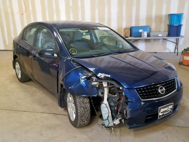 3N1AB61E18L764632 - 2008 NISSAN SENTRA 2.0 BLUE photo 1