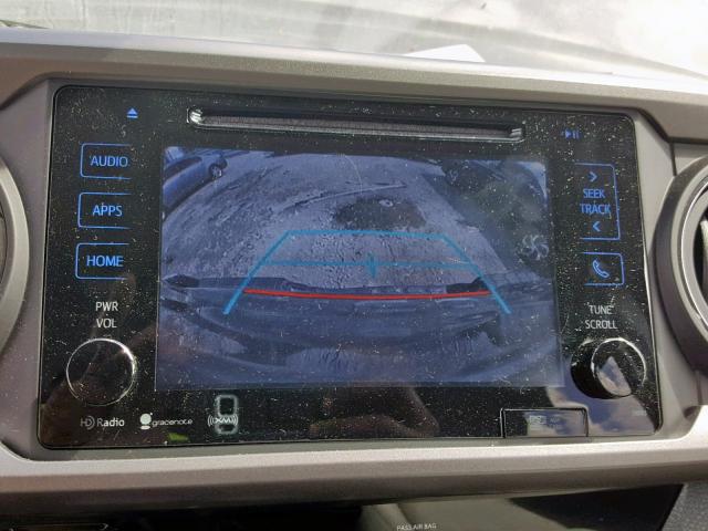 3TMAZ5CN1JM064819 - 2018 TOYOTA TACOMA DOU GRAY photo 9