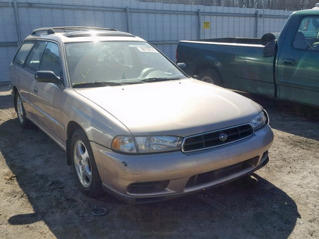 4S3BK4353X6301290 - 1999 SUBARU LEGACY L GOLD photo 1