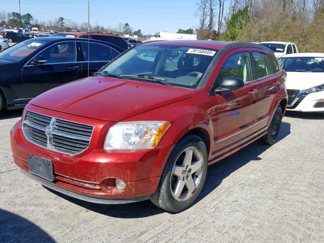 1B3HE78K77D298604 - 2007 DODGE CALIBER R/ RED photo 2