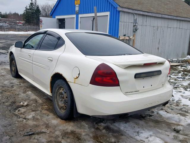 2G2WS542351339798 - 2005 PONTIAC GRAND PRIX WHITE photo 3