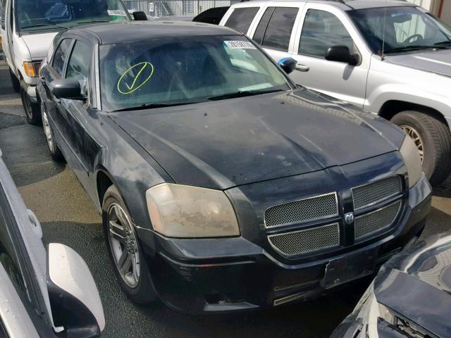 2D4FV47T26H141520 - 2006 DODGE MAGNUM SE BLACK photo 1