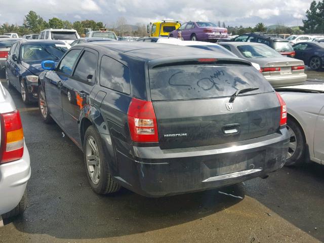 2D4FV47T26H141520 - 2006 DODGE MAGNUM SE BLACK photo 3