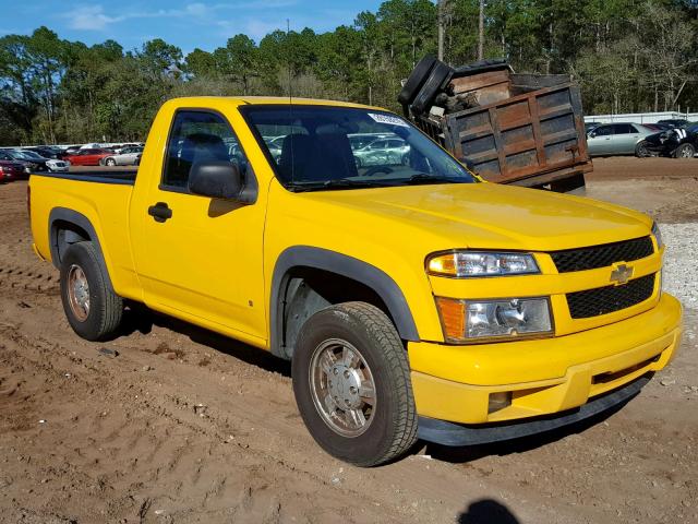 1GCCS148868278488 - 2006 CHEVROLET COLORADO YELLOW photo 1