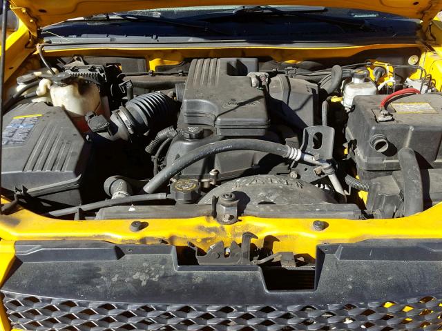 1GCCS148868278488 - 2006 CHEVROLET COLORADO YELLOW photo 7