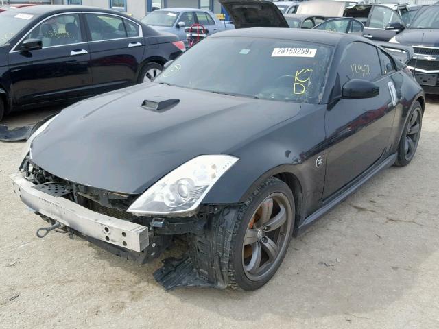 JN1BZ34E67M552680 - 2007 NISSAN 350Z COUPE BLACK photo 2