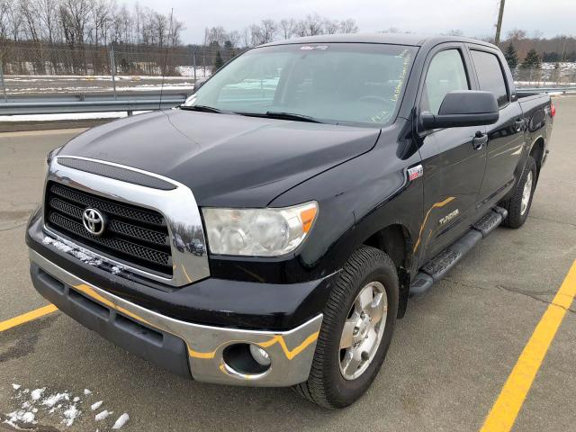 5TBDV54147S469238 - 2007 TOYOTA TUNDRA CRE BLACK photo 2