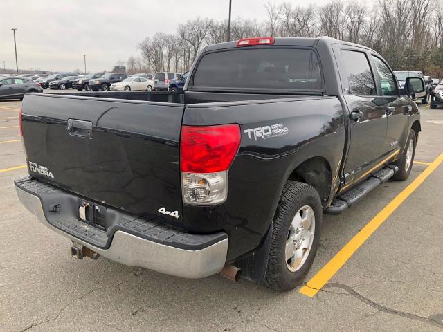 5TBDV54147S469238 - 2007 TOYOTA TUNDRA CRE BLACK photo 4