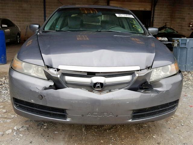 19UUA66266A038749 - 2006 ACURA 3.2TL GRAY photo 9