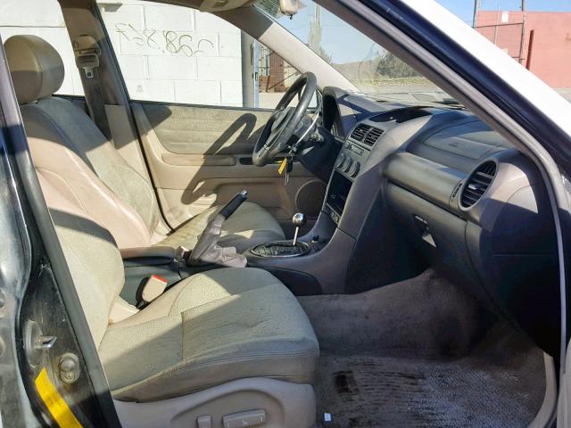 JTHBD182510001041 - 2001 LEXUS IS 300 SILVER photo 5