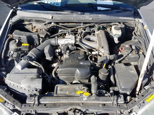 JTHBD182510001041 - 2001 LEXUS IS 300 SILVER photo 7