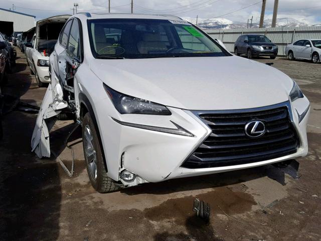 JTJBARBZ5H2100002 - 2017 LEXUS NX 200T WHITE photo 1