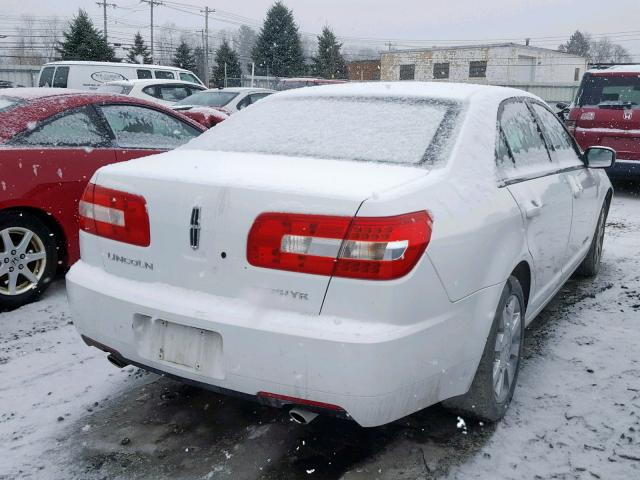 3LNHM26166R620987 - 2006 LINCOLN ZEPHYR WHITE photo 4