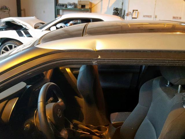 JTKJF5C78D3054880 - 2013 TOYOTA SCION TC ვერცხლისფერი ფოტო 9