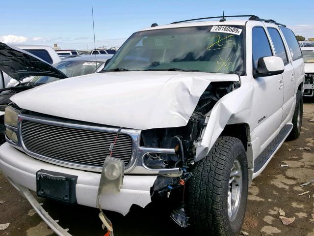 1GKFK66U94J105089 - 2004 GMC YUKON XL D WHITE photo 2