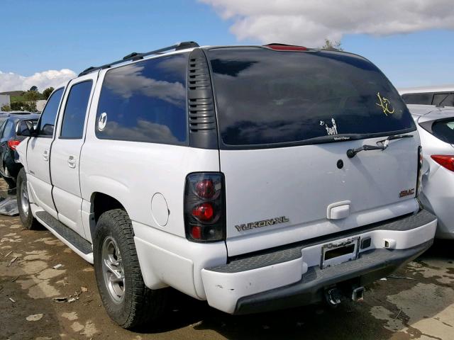 1GKFK66U94J105089 - 2004 GMC YUKON XL D WHITE photo 3