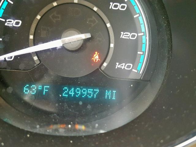 1G1ZB5EB0A4123373 - 2010 CHEVROLET MALIBU LS BROWN photo 8