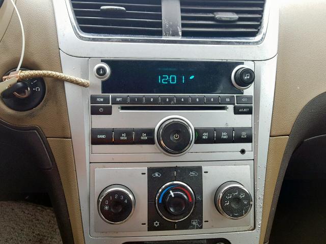 1G1ZB5EB0A4123373 - 2010 CHEVROLET MALIBU LS BROWN photo 9