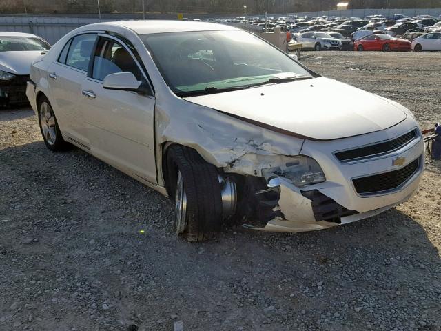 1G1ZC5E05CF301488 - 2012 CHEVROLET MALIBU 1LT WHITE photo 1