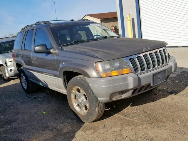 1J4GW48S7YC403634 - 2000 JEEP GRAND CHER GRAY photo 1