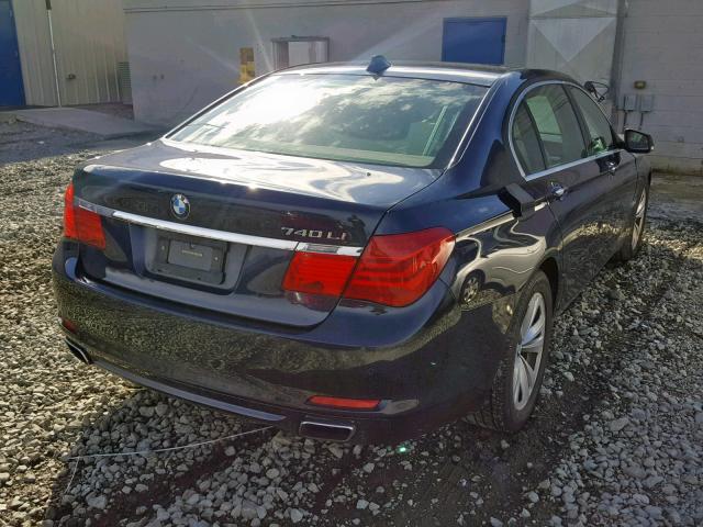 WBAKB4C58BC574653 - 2011 BMW 740 LI BLACK photo 4