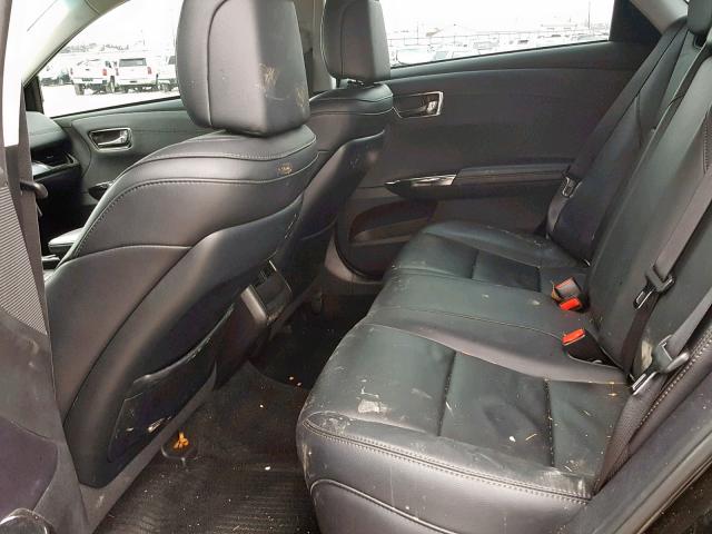 4T1BK1EB8HU253795 - 2017 TOYOTA AVALON XLE BLACK photo 6
