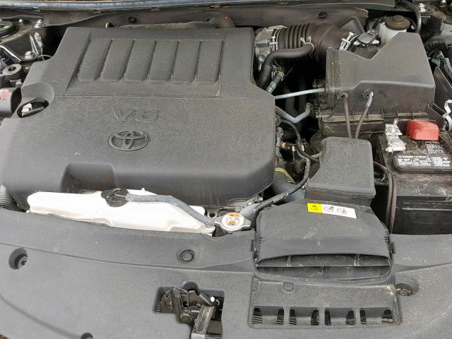 4T1BK1EB8HU253795 - 2017 TOYOTA AVALON XLE BLACK photo 7