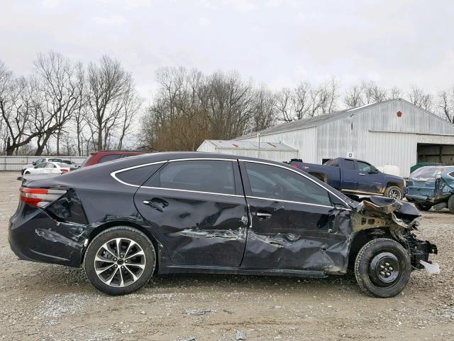 4T1BK1EB8HU253795 - 2017 TOYOTA AVALON XLE BLACK photo 9