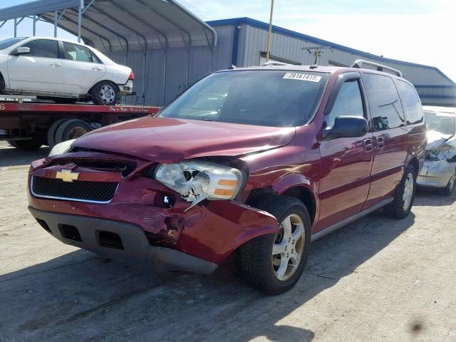 1GNDV33L95D153381 - 2005 CHEVROLET UPLANDER L Tünd qırmızı foto 2