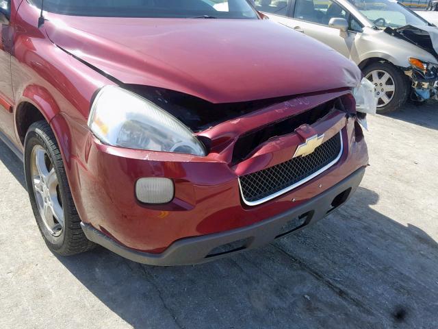 1GNDV33L95D153381 - 2005 CHEVROLET UPLANDER L Tünd qırmızı foto 9