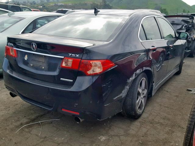 JH4CU2F87CC012559 - 2012 ACURA TSX SE BLUE photo 4