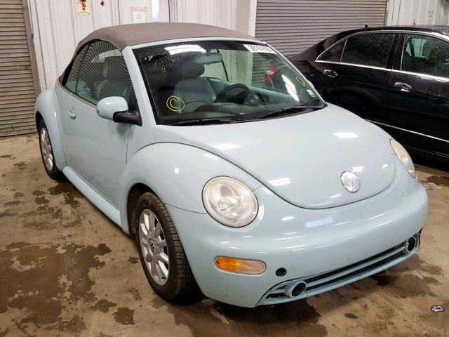3VWCM31Y05M367604 - 2005 VOLKSWAGEN NEW BEETLE ლურჯი ფოტო 1