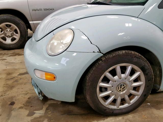 3VWCM31Y05M367604 - 2005 VOLKSWAGEN NEW BEETLE ლურჯი ფოტო 9