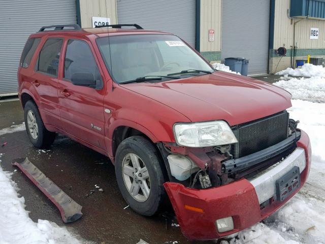 4M2YU39H37KJ21356 - 2007 MERCURY MARINER HE RED photo 1