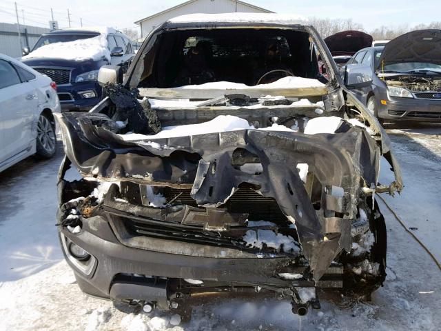 1GCGTBE38F1141695 - 2015 CHEVROLET COLORADO L GRAY photo 9