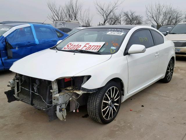 JTKDE177370211823 - 2007 TOYOTA SCION TC თეთრი ფოტო 2