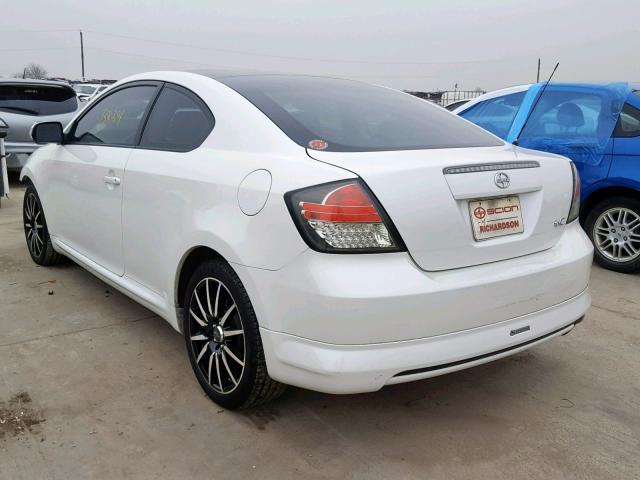 JTKDE177370211823 - 2007 TOYOTA SCION TC თეთრი ფოტო 3