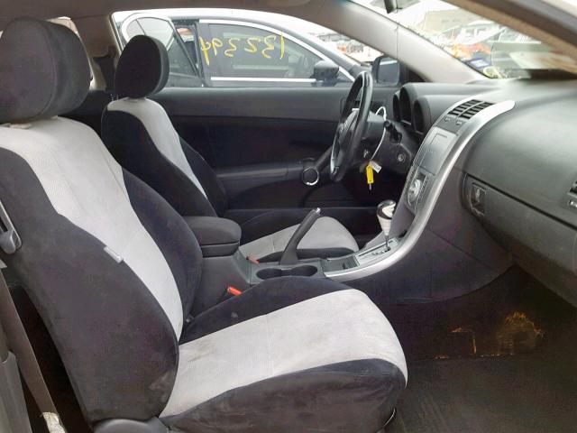 JTKDE177370211823 - 2007 TOYOTA SCION TC თეთრი ფოტო 5