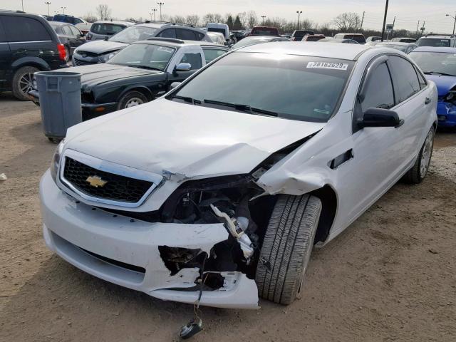 6G1MK5U24DL812163 - 2013 CHEVROLET CAPRICE PO WHITE photo 2